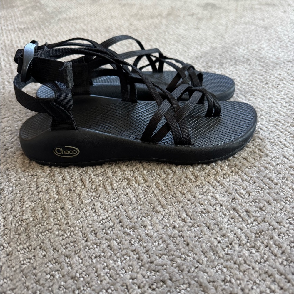 Chaco Women's Strappy Black Sandals